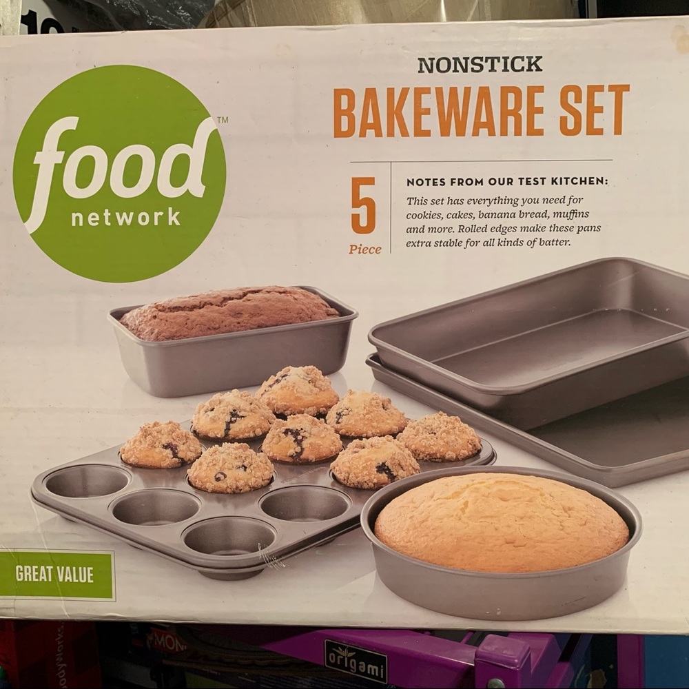 5-Pc Non-Stick Bakeware Set Food Network